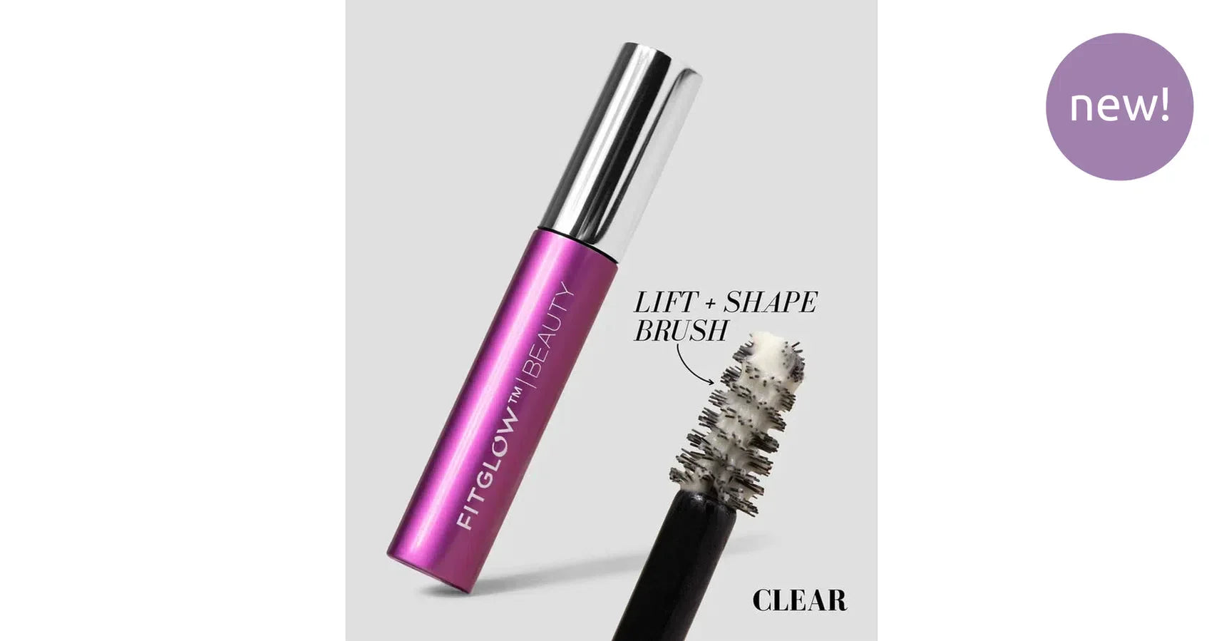 Fitglow Plant Protein Brow Gel - Clear (4g)