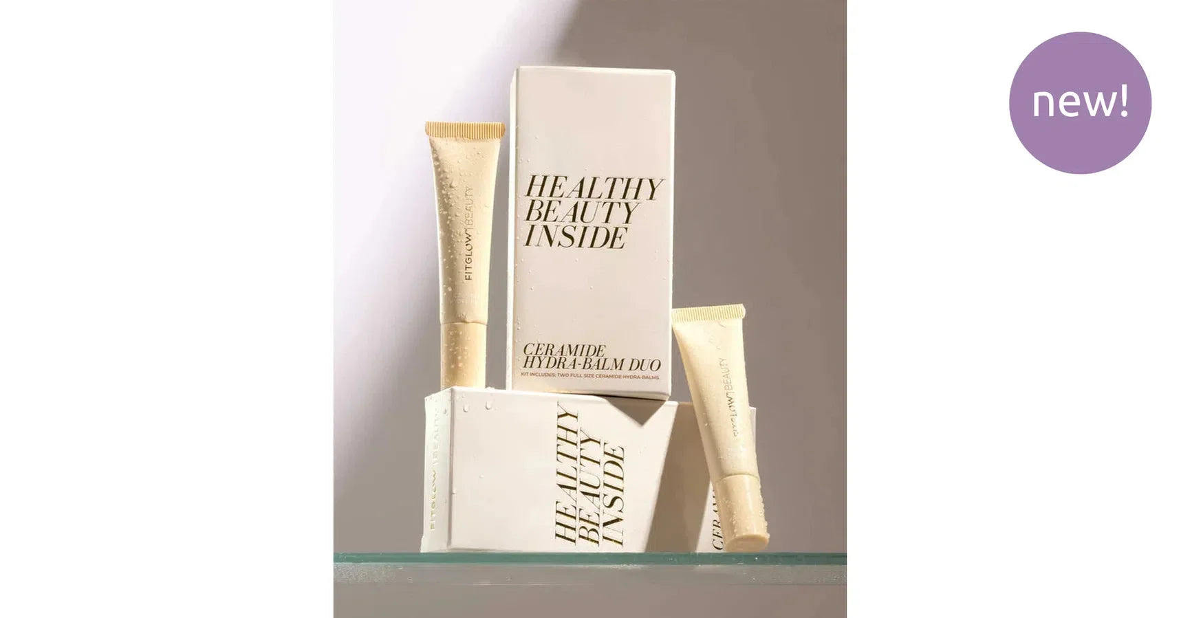 Fitglow Ceramide Hydra Balm - 24 Hour + Rosewood DUO (12g each)