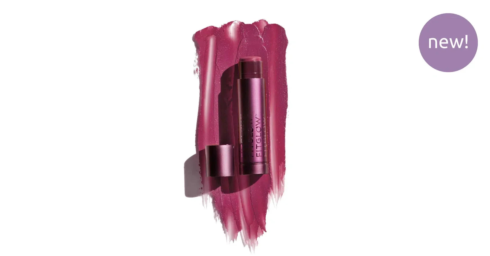Fitglow Cloud Collagen Lipstick + Cheek Balm - Beet (4g)