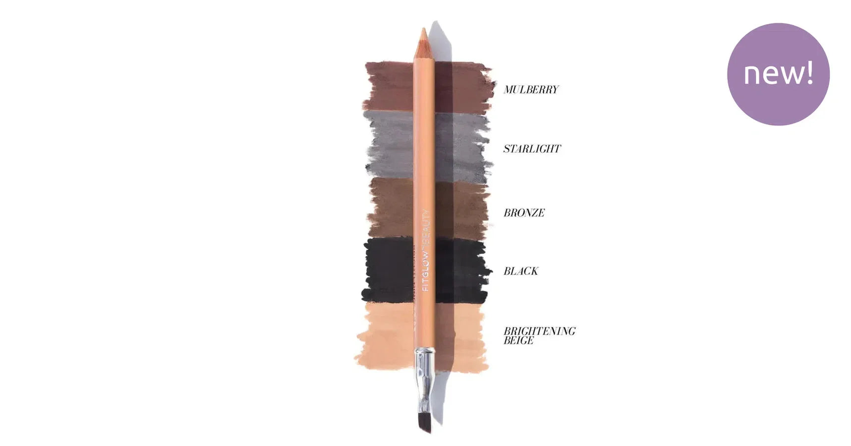 Fitglow Vegan Pencil Eye Liner - Brightening Beige (1.1g)