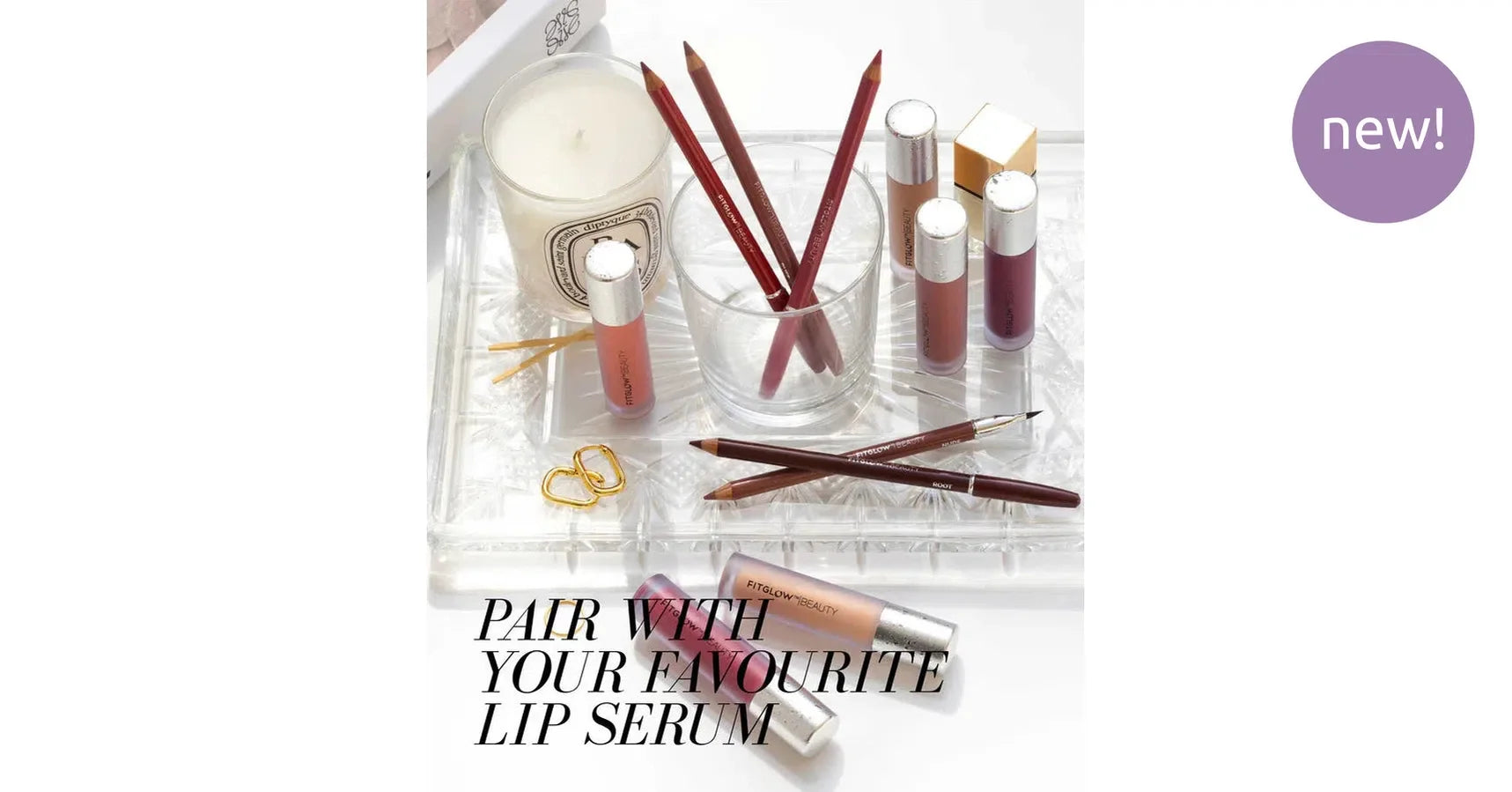 Fitglow Vegan Pencil Lip Liner - Buff (1.1g)