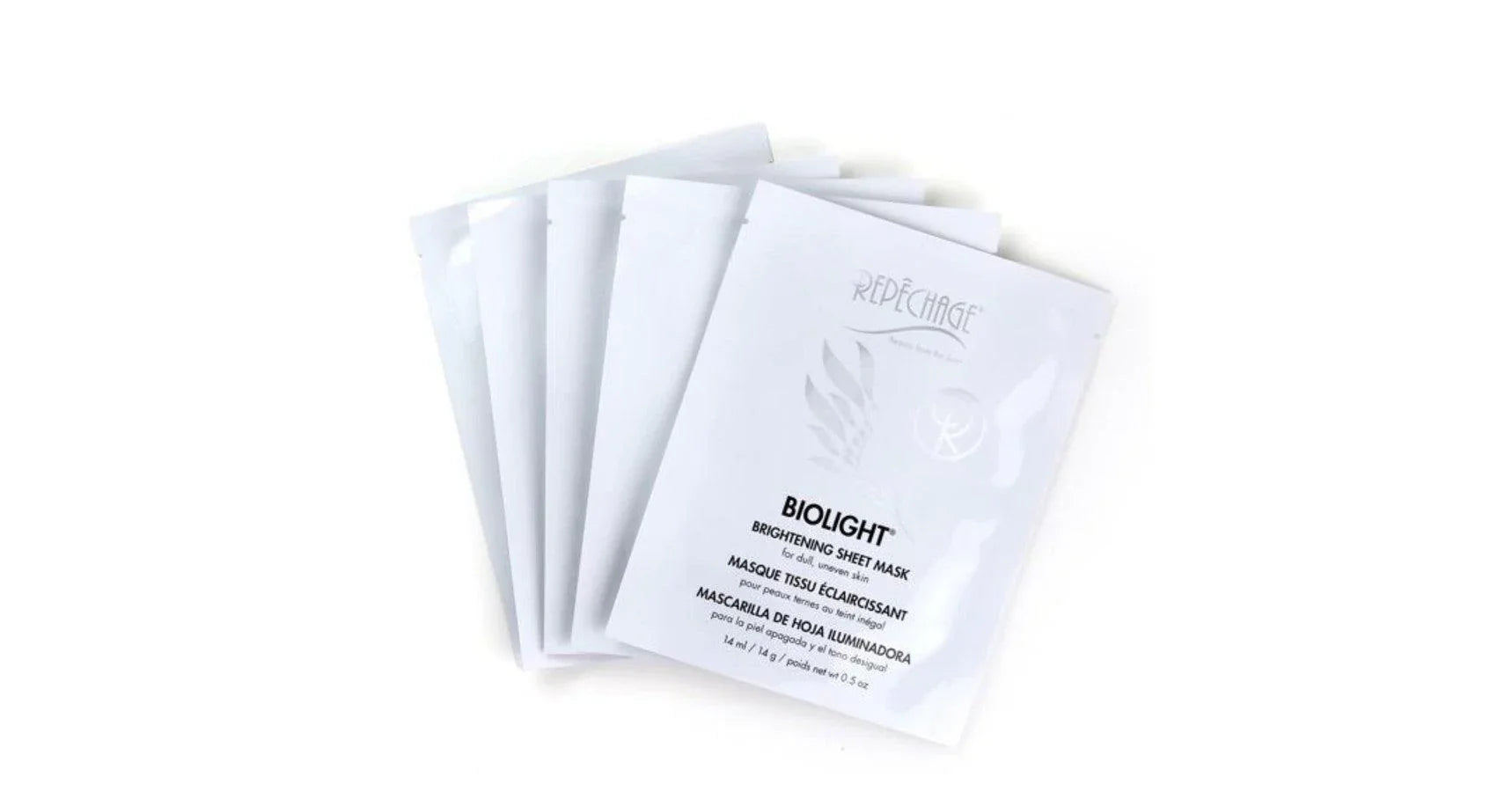 Repechage Biolight Brightening Sheet Mask (5 masks)