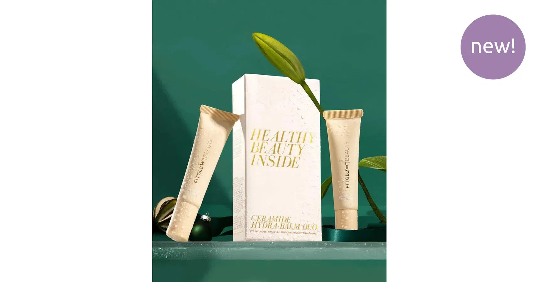 Fitglow Ceramide Hydra Balm - 24 Hour + Rosewood DUO (12g each)