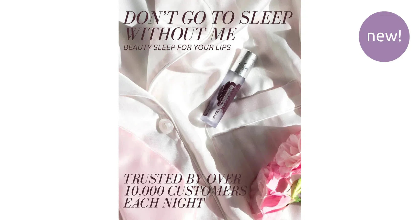 Fitglow Night Lip Serum DUO (10g each)