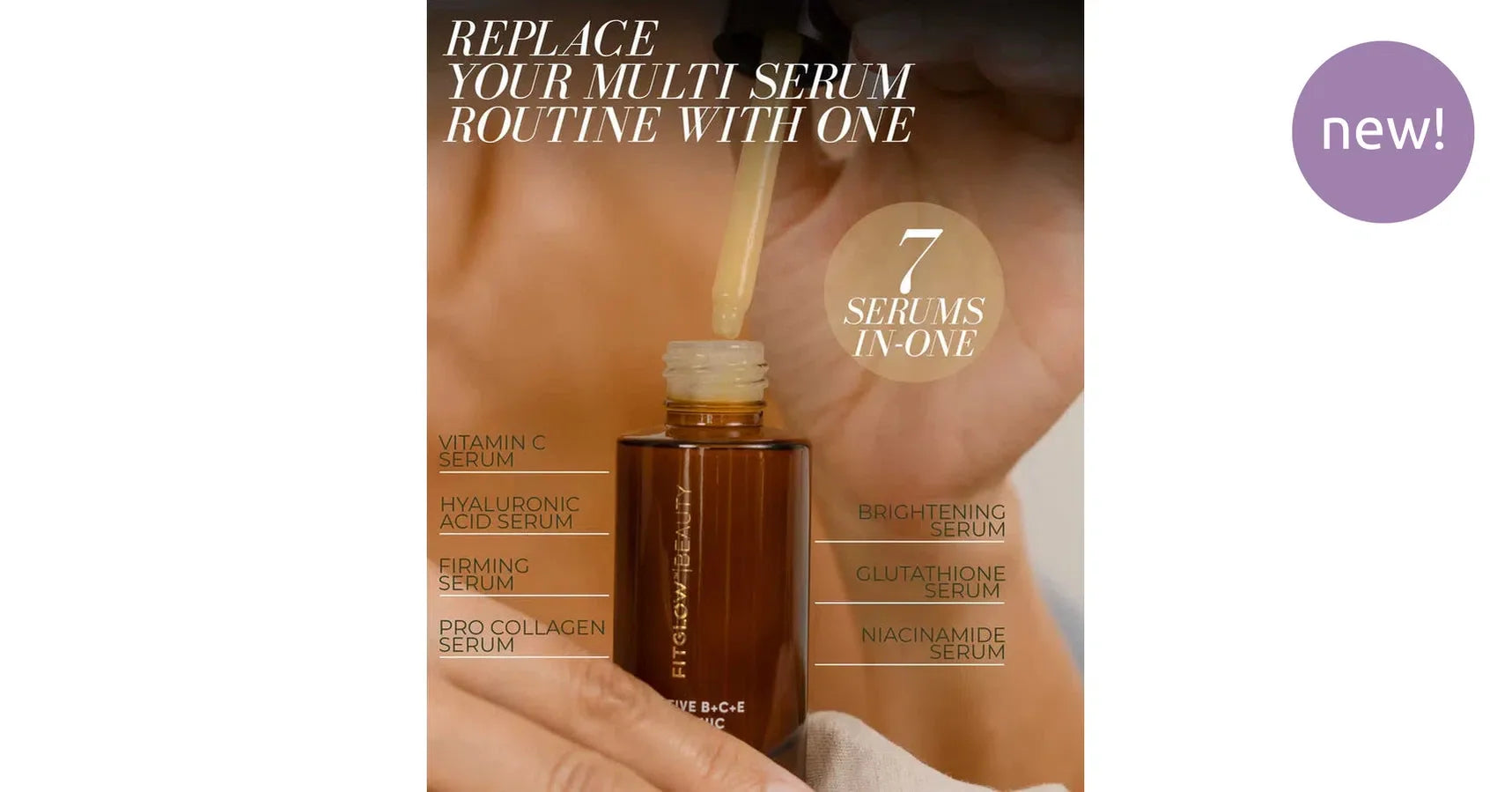 Fitglow Vita Active B+C+E Hyaluronic Super Serum (30ml)